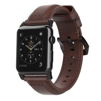 Open Box /// Traditional Band - 41mm | Black Hardware | Ashland Brown | Leather | Horween