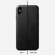 Modern Leather Case - iPhone XS Max | Black | Horween