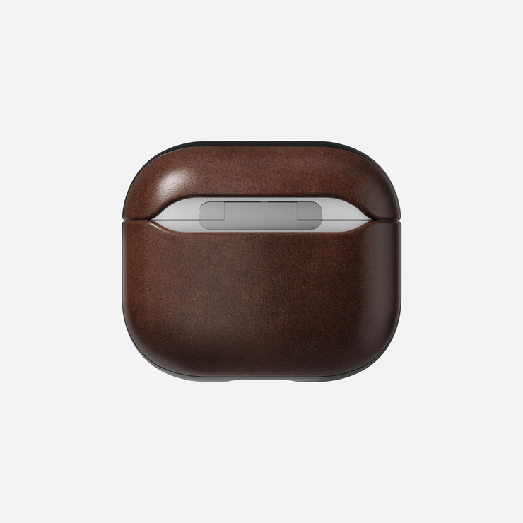 Modern Leather Case - AirPods 3rd Generation | Rustic Brown | Horween