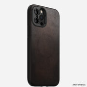 Modern Leather Case - iPhone 12 Pro Max | Rustic Brown | Horween | Moment