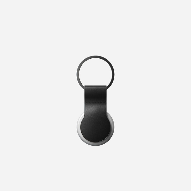 Open Box /// Leather Loop - AirTag | Keyring | Black | Horween