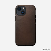 Modern Leather Case - iPhone 13 Mini | Rustic Brown | Horween