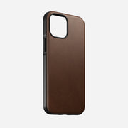 Modern Leather Case - iPhone 13 Mini | Rustic Brown | Horween