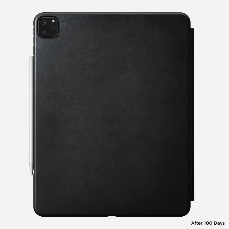 Modern Leather Folio - iPad Pro 12.9 (5th Gen) | Black | Nomad Leather