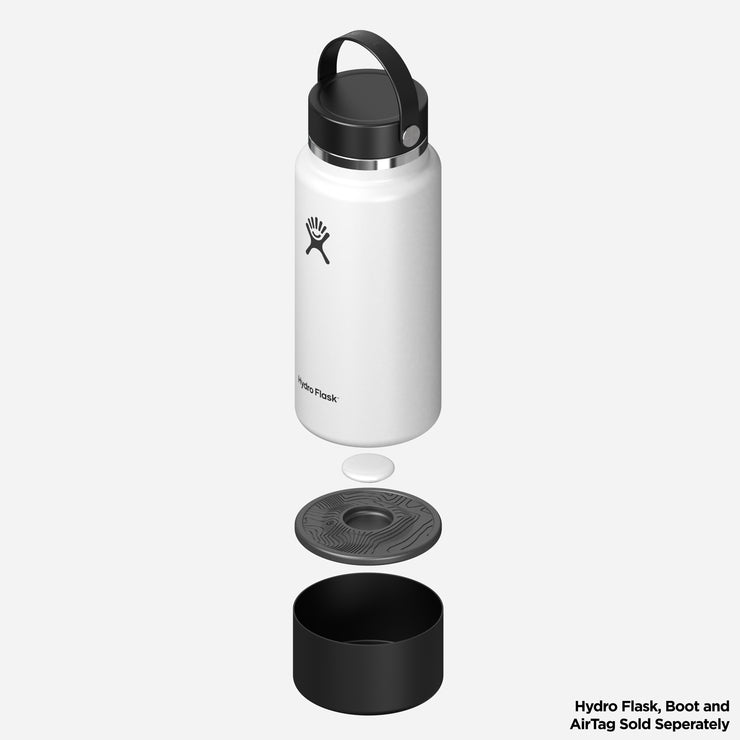 Hydro Flask Tracker - AirTag | Black