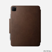 Leather Folio - iPad Pro 11 (4th Gen) | Brown | Nomad Leather | Magnetic | Apple Pencil