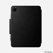 Leather Folio -  M2 iPad 11 | Black | Nomad Leather | Apple Pencil