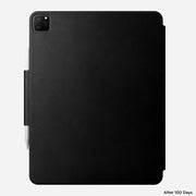 Leather Folio - iPad Pro 12.9 (6th Gen) | Black | Nomad Leather | Magnetic | Apple Pencil