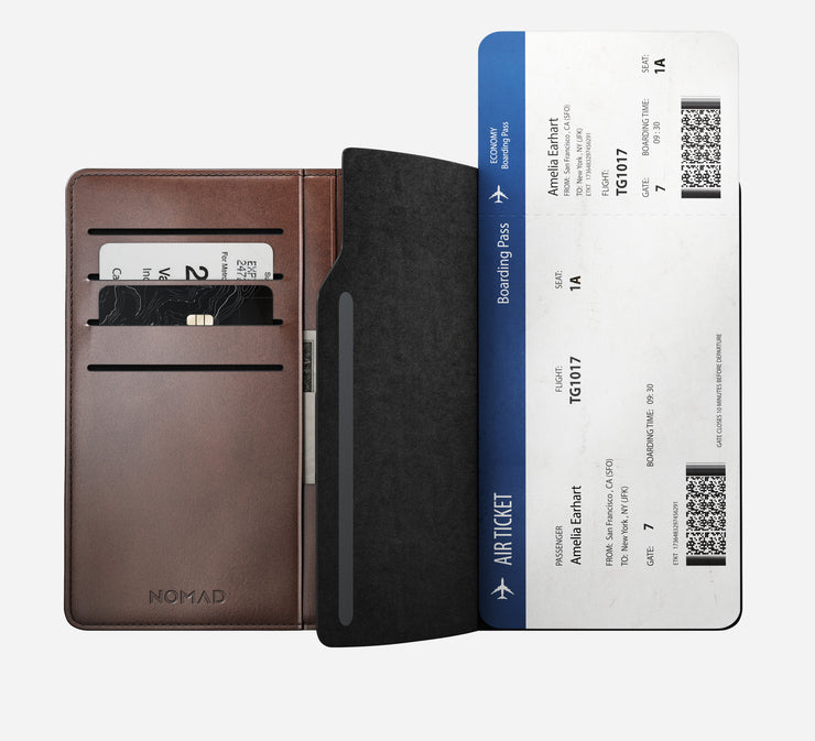 Passport Wallet - Rustic Brown | Horween