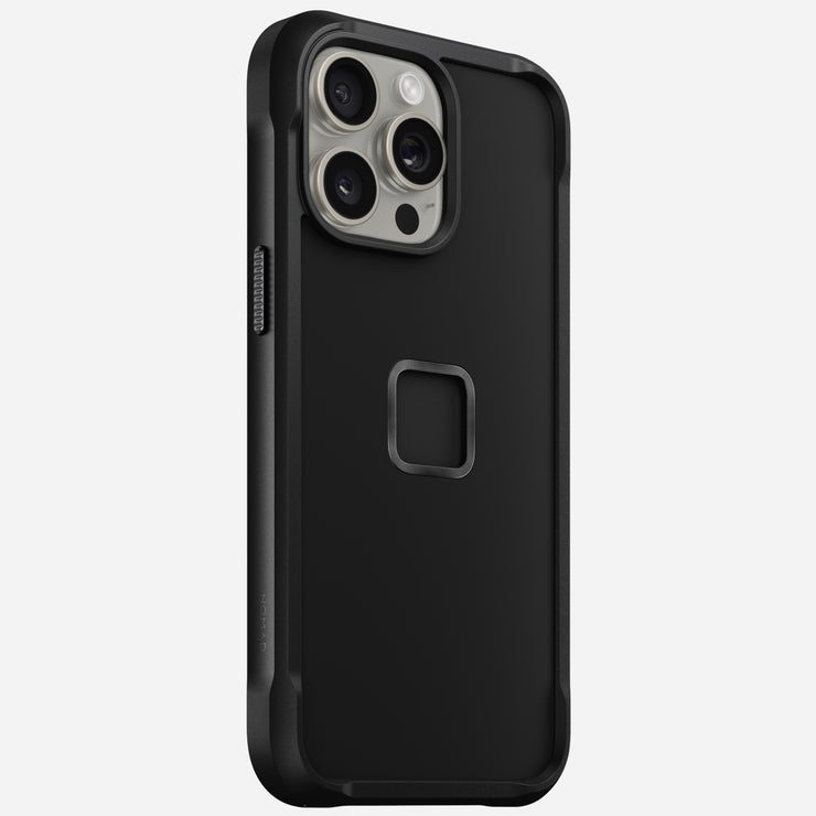 Rugged Case - iPhone 15 Pro Max | Peak Design Collab | Black