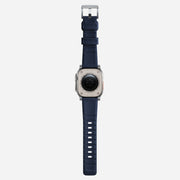 Rugged Band - 46mm/49mm | Atlantic Blue | Silver Hardware