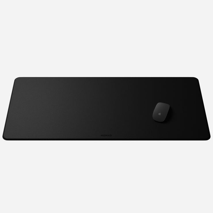 Desk Mat - Black Active Leather