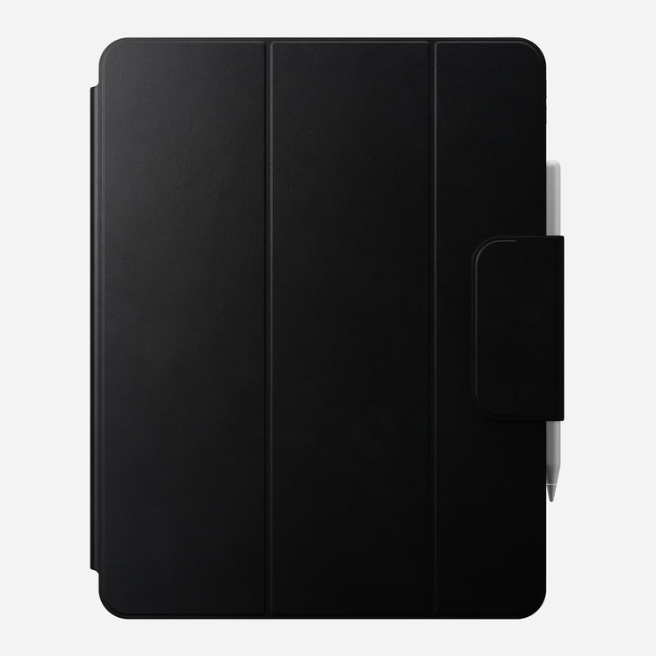 Leather Folio - M4 iPad 13 inch | Black | Nomad Leather | Apple Pencil