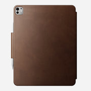 Leather Folio - M4 iPad 13 inch | Brown | Nomad Leather | Apple Pencil