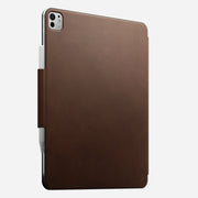 Leather Folio - M4 iPad 13 inch | Brown | Nomad Leather | Apple Pencil