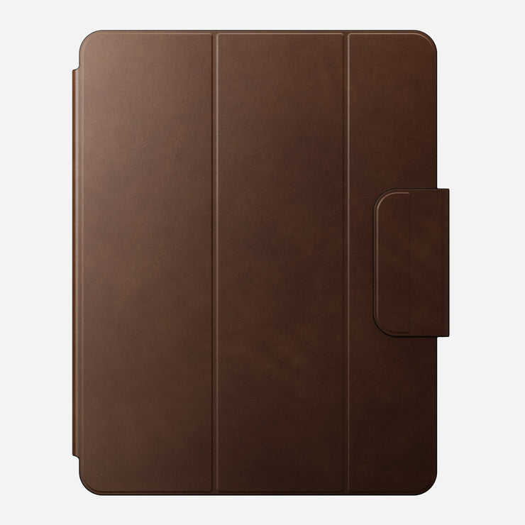 Leather Folio - M4 iPad 13 inch | Brown | Nomad Leather | Apple Pencil