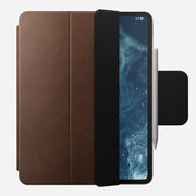 Leather Folio - M4 iPad 13 inch | Brown | Nomad Leather | Apple Pencil