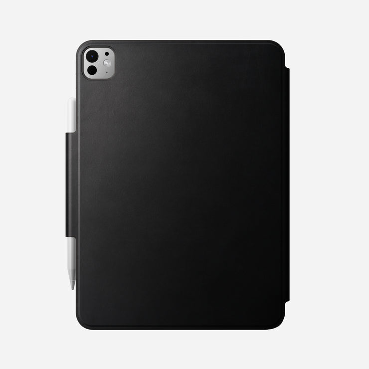 Open Box /// Leather Folio - M4 iPad 11 inch | Black | Nomad Leather | Apple Pencil