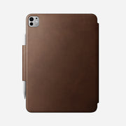 Leather Folio - M4 iPad 11 inch | Brown | Nomad Leather | Apple Pencil