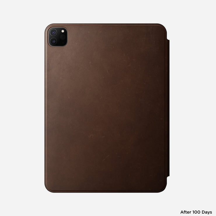 Leather Folio - iPad Pro 11 (4th Gen) | Brown | Nomad Leather | Magnetic