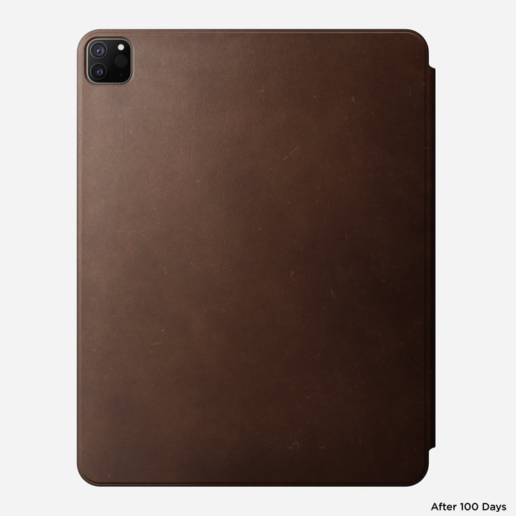 Leather Folio -  M2 iPad 12.9 | Brown | Nomad Leather