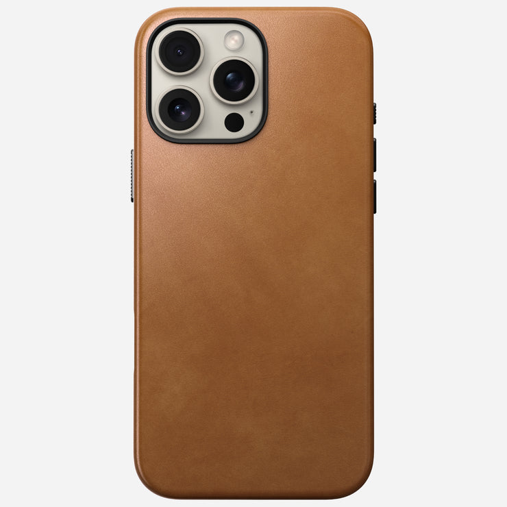 Traditional Leather Case - iPhone 16 Pro Max | English Tan - C | Nomad Leather