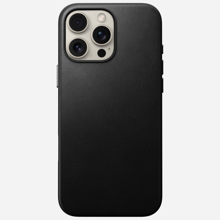 Traditional Leather Case - iPhone 16 Pro Max | Black | Nomad Leather