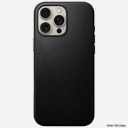 Traditional Leather Case - iPhone 16 Pro Max | Black | Nomad Leather