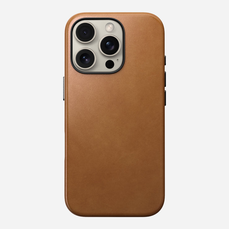 Traditional Leather Case - iPhone 16 Pro | English Tan - C | Nomad Leather