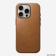 Traditional Leather Case - iPhone 16 Pro | English Tan - C | Nomad Leather