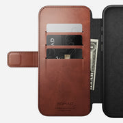 Modern Leather Folio - iPhone 16 Pro Max |  Olde Dublin | Horween