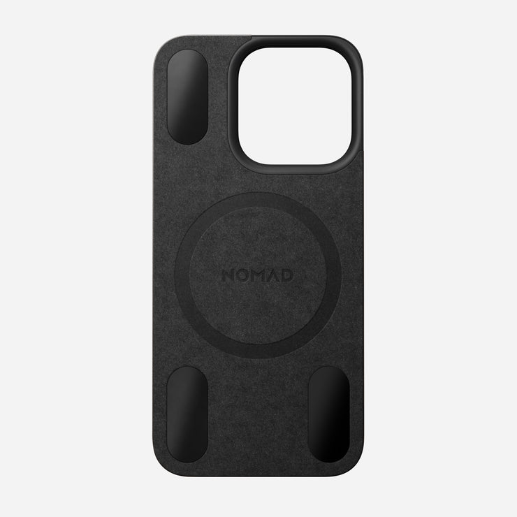 Magnetic Leather Back - iPhone 15 Pro | Black | Horween | MagSafe