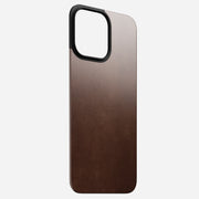 Magnetic Leather Back - iPhone 15 Pro Max | Rustic Brown | Horween | MagSafe