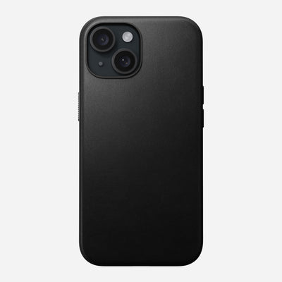 Open Box /// Modern Leather Case - iPhone 15 | Black | Nomad Leather