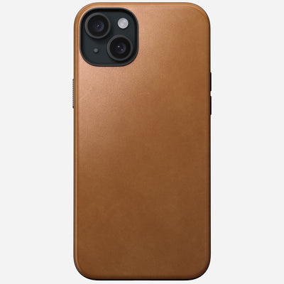 Open Box /// Modern Leather Case - iPhone 15 Plus | English Tan-C | Nomad Leather