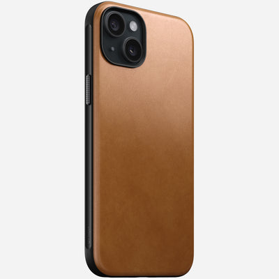 Modern Leather Case - iPhone 15 Plus | English Tan-C | Nomad Leather