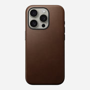 Open Box /// Modern Leather Case - iPhone 15 Pro | Brown | Nomad Leather