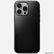 Modern Leather Case - iPhone 15 Pro Max | Black | Horween