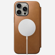 Modern Leather Folio - iPhone 15 Pro Max | English Tan-C | Nomad Leather