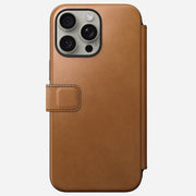 Modern Leather Folio - iPhone 15 Pro Max | English Tan-C | Nomad Leather