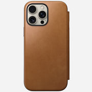 Modern Leather Folio - iPhone 16 Pro Max | English Tan-C | Nomad Leather