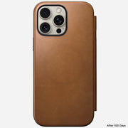 Modern Leather Folio - iPhone 16 Pro Max | English Tan-C | Nomad Leather