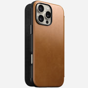 Modern Leather Folio - iPhone 16 Pro Max | English Tan-C | Nomad Leather