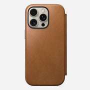 Open Box /// Modern Leather Folio - iPhone 16 Pro | English Tan-C | Nomad Leather