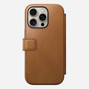 Modern Leather Folio - iPhone 16 Pro | English Tan-C | Nomad Leather