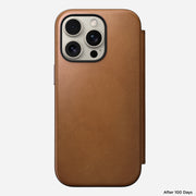 Modern Leather Folio - iPhone 16 Pro | English Tan-C | Nomad Leather