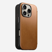 Modern Leather Folio - iPhone 16 Pro | English Tan-C | Nomad Leather