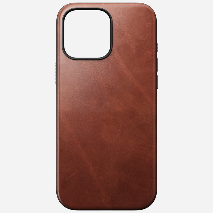Open Box /// Modern Leather Case - iPhone 16 Pro Max | Olde Dublin | Horween