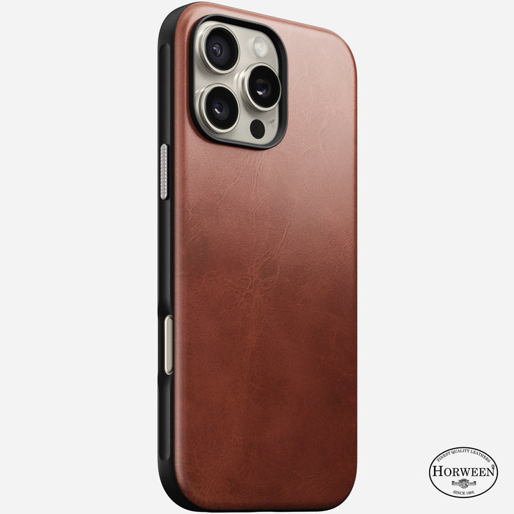 Modern Leather Case - iPhone 16 Pro Max | Olde Dublin | Horween