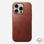 Modern Leather Case - iPhone 16 Pro | Olde Dublin | Horween